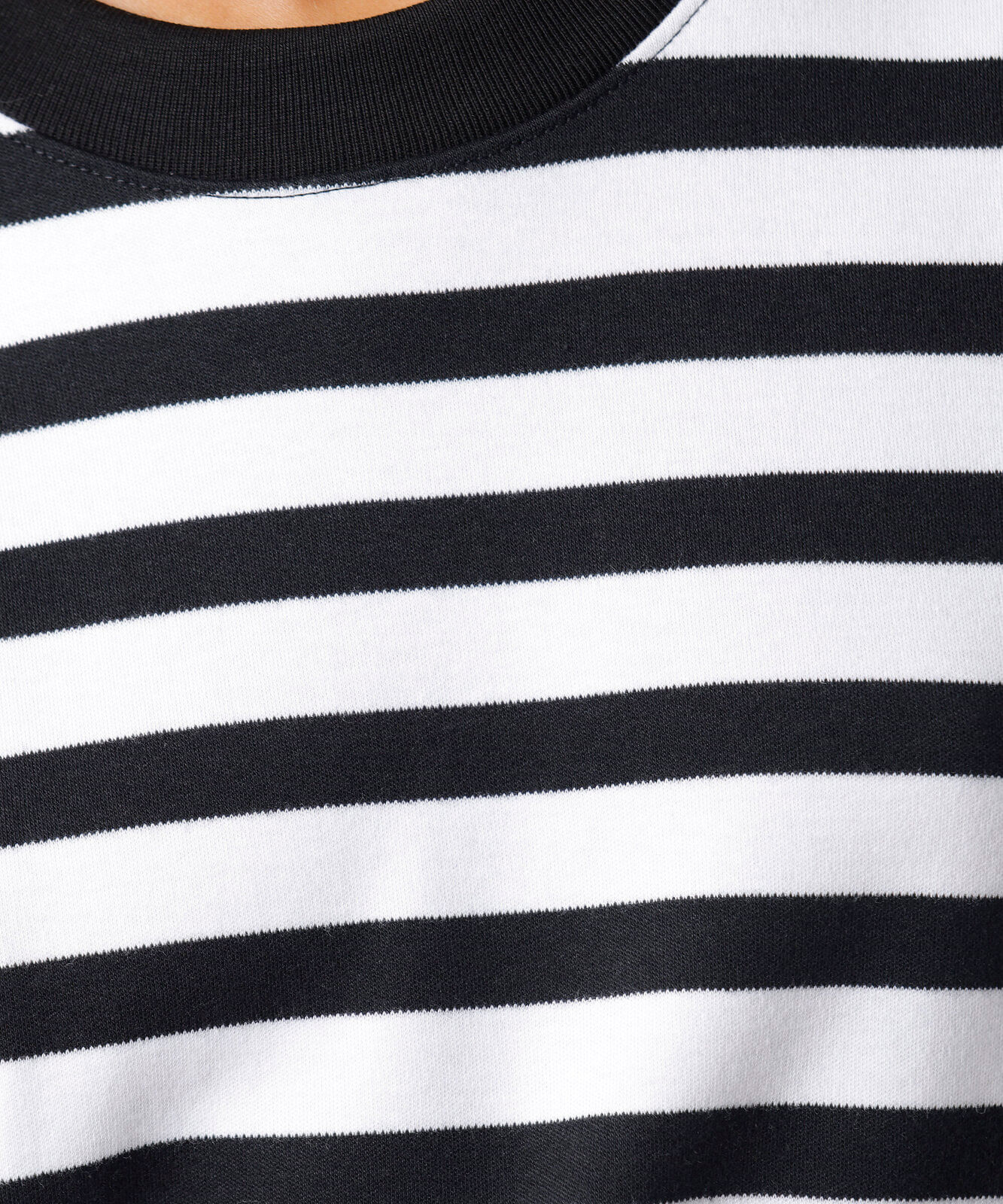 camiseta slim fit feminina de algodão peruano listrada mindset colorida