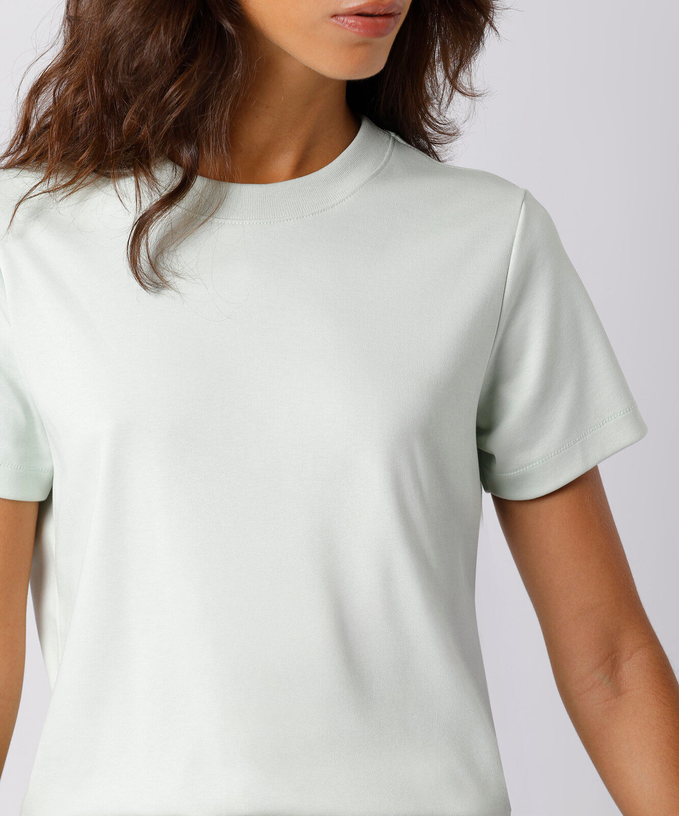 camiseta de algodão slim mindset verde