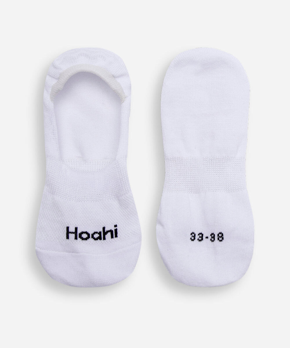 kit de 2 pares de meias invisíveis branco