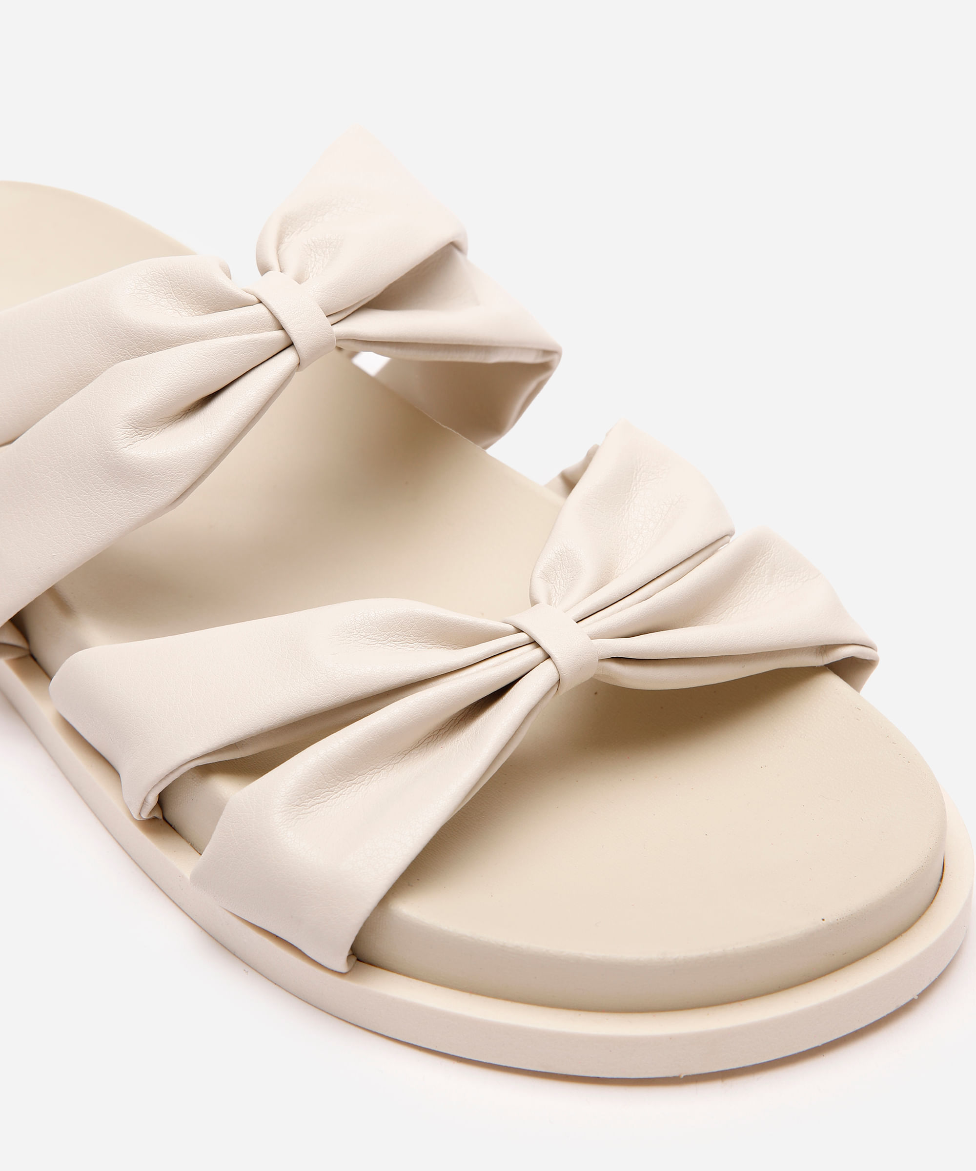 papete flatform feminina com amarração oneself off white