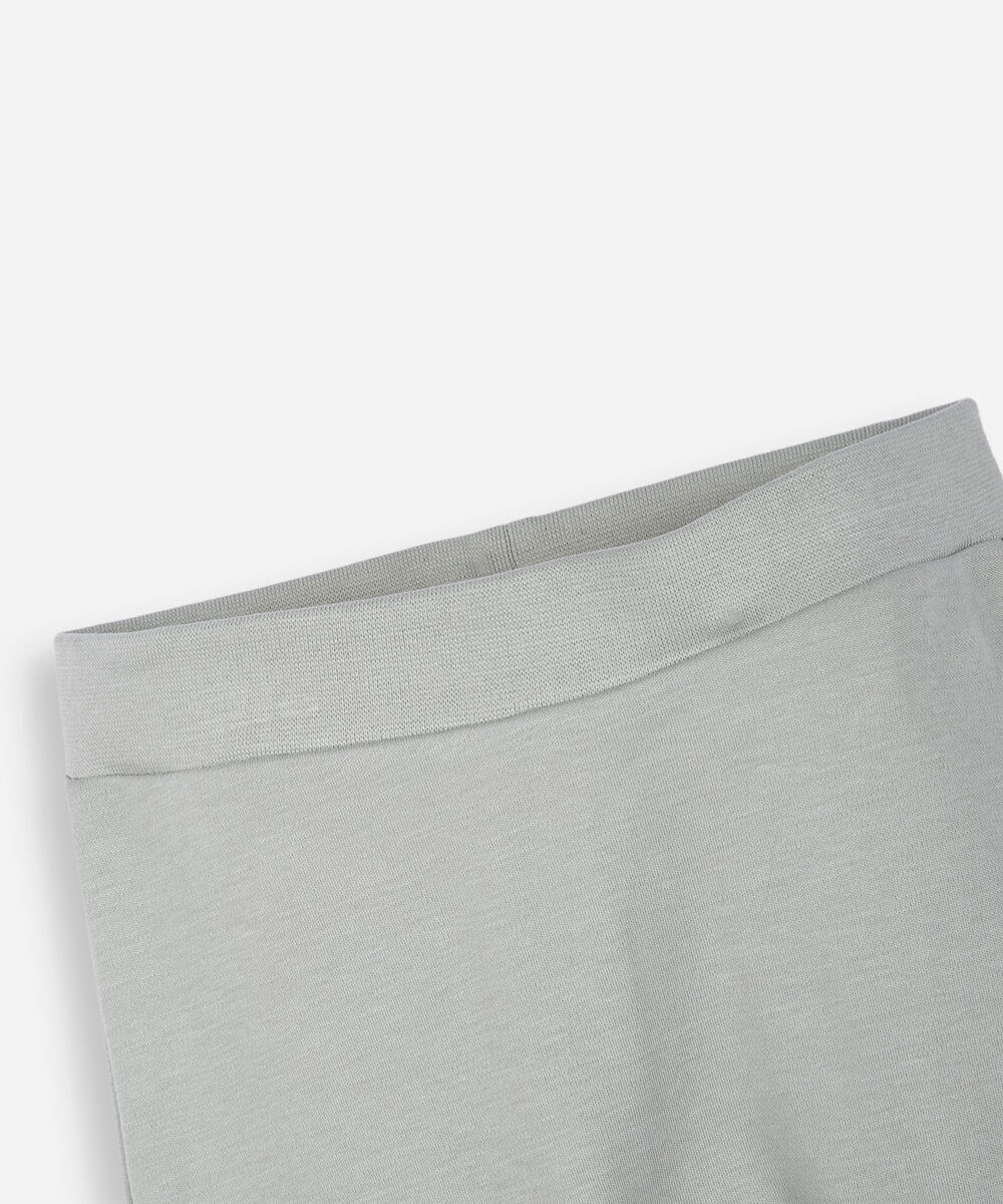 calça básica infantil de algodão verde