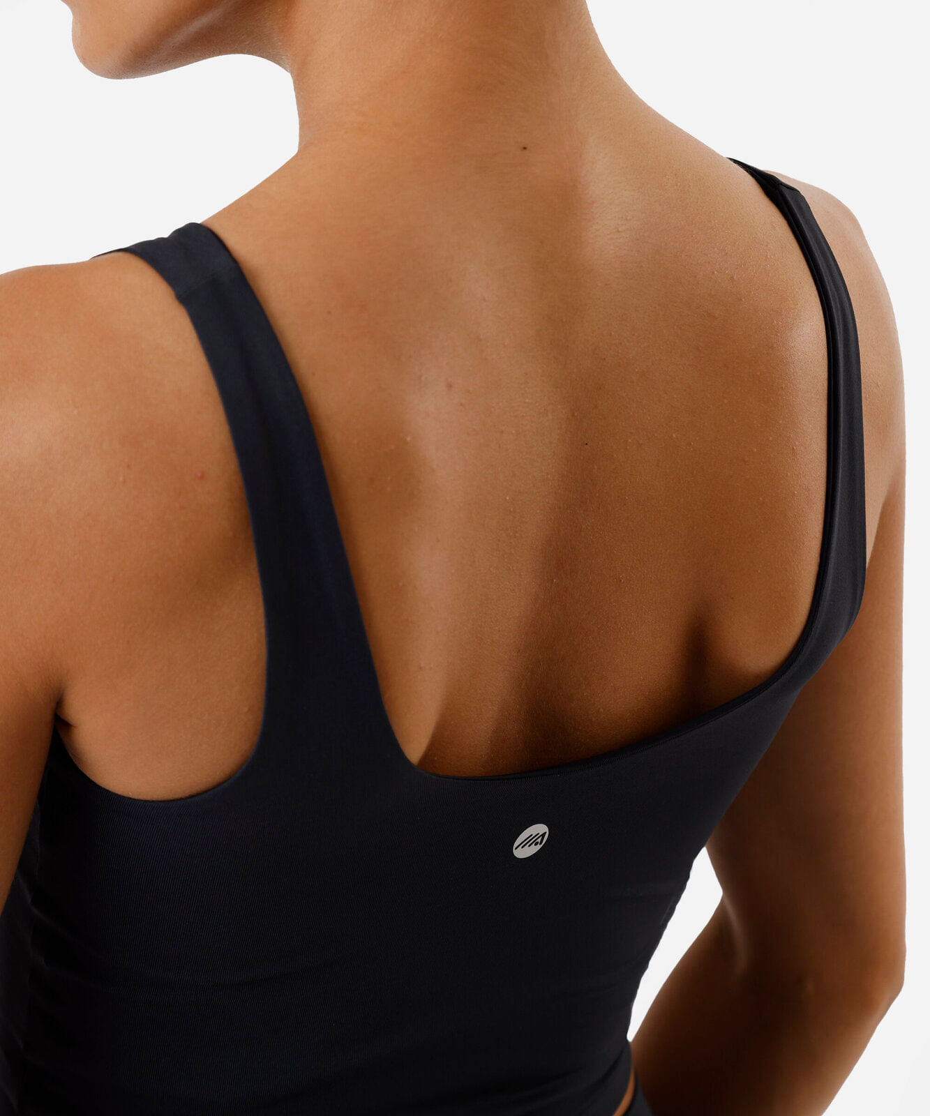 regata cropped feminina esportiva preta
