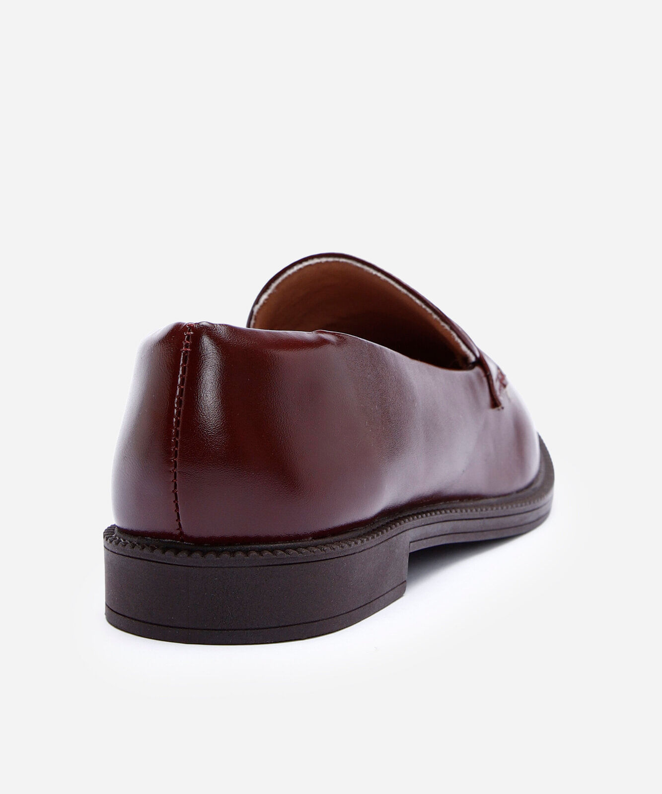 mocassim com tira via uno vinho