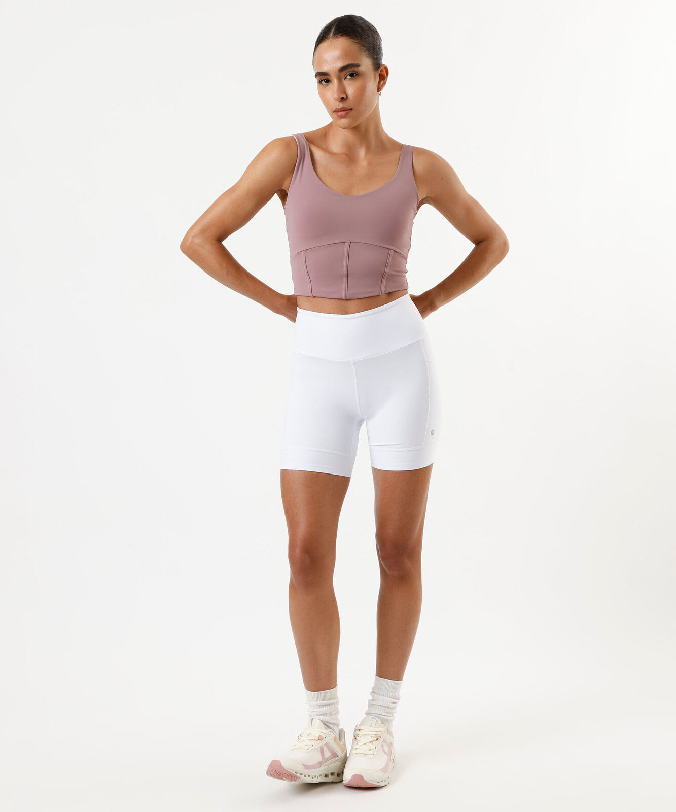 top feminino corselet rosa