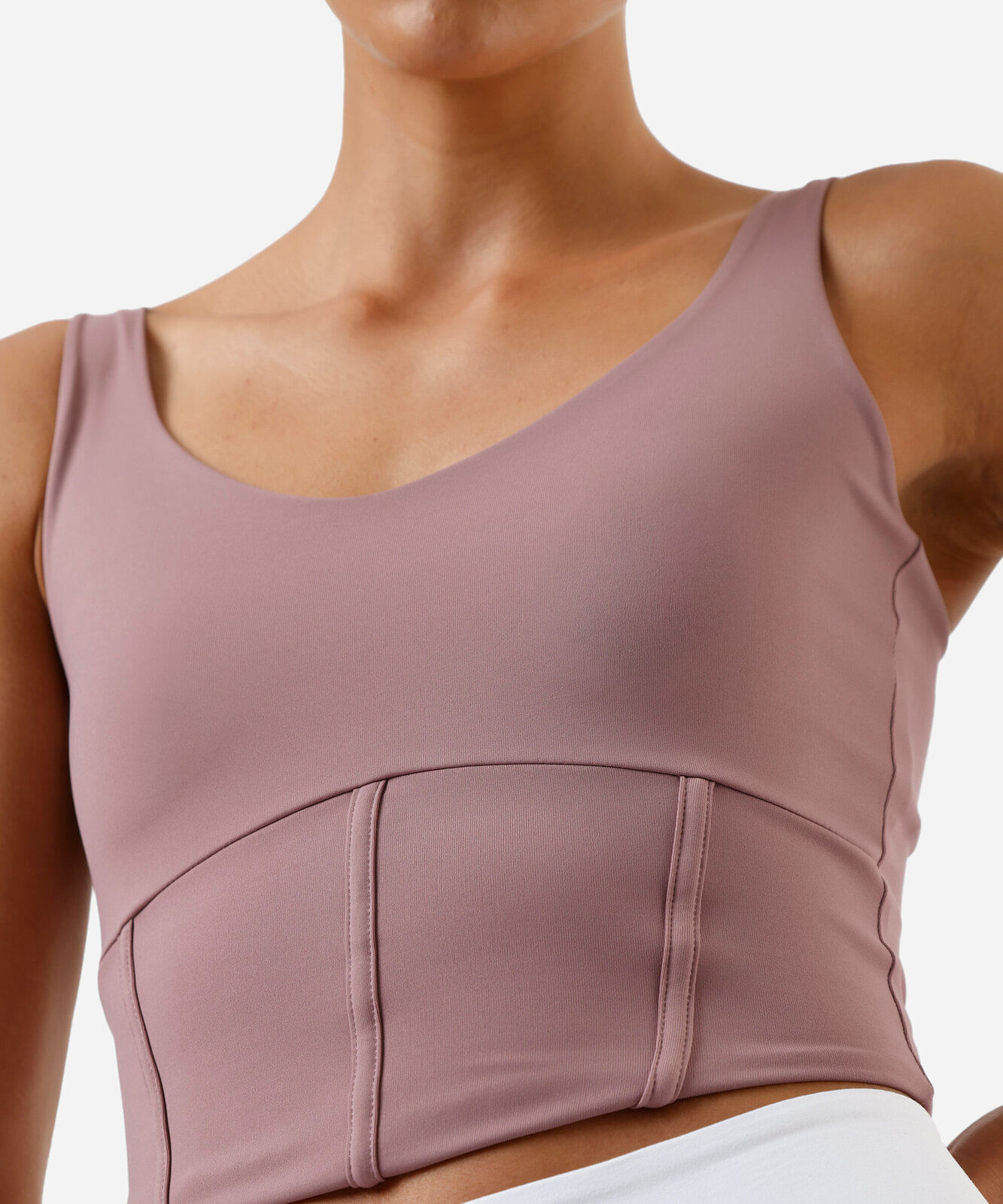 top feminino corselet rosa