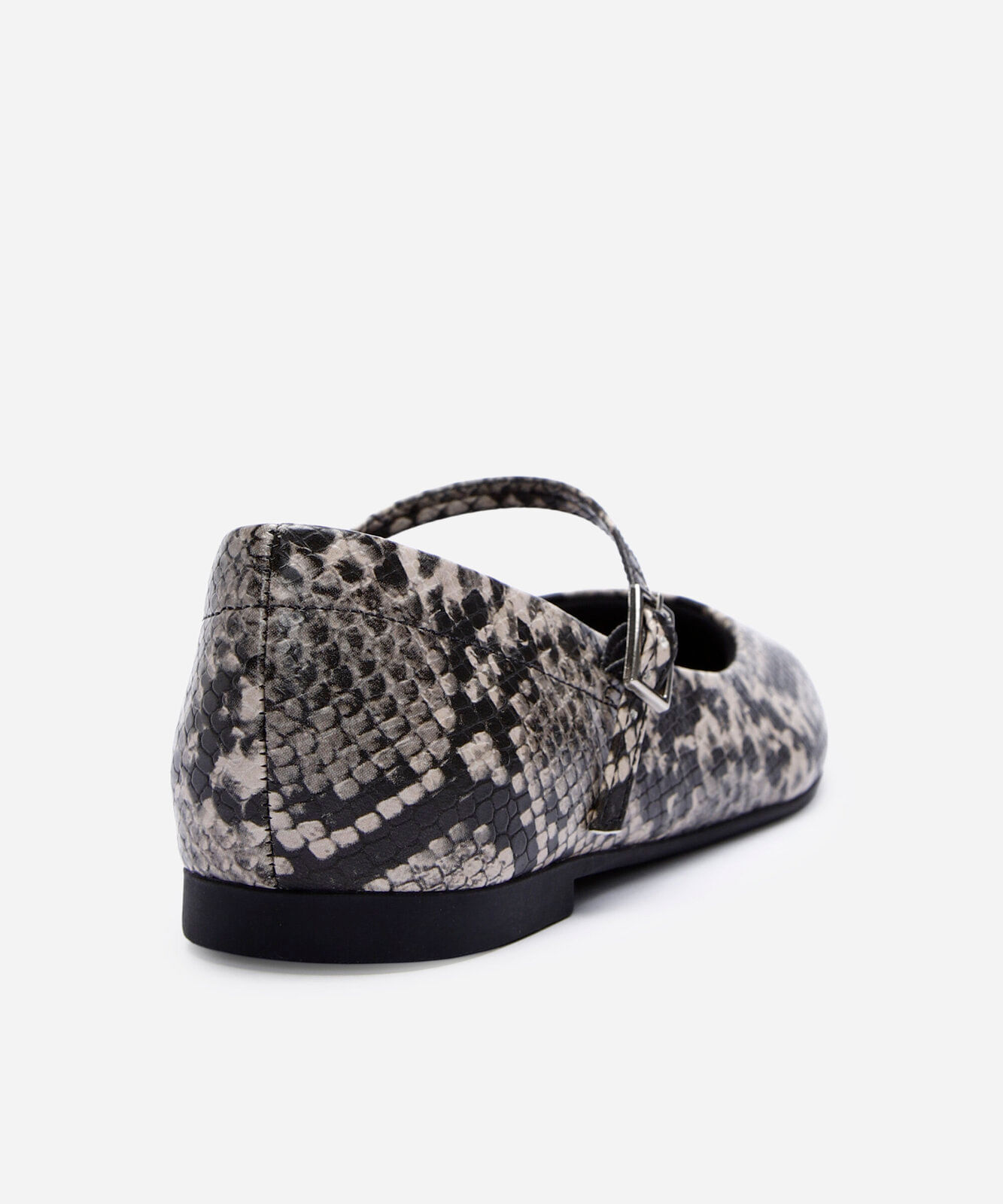 sapatilha boneca croco animal print cinza