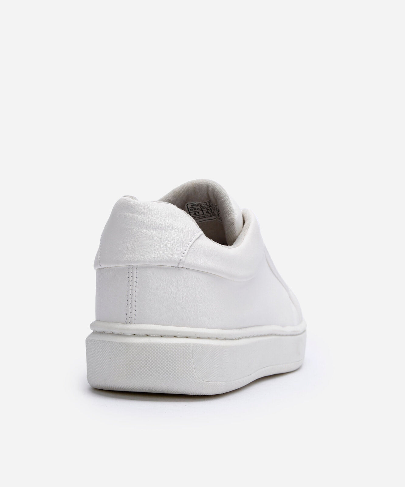 tênis casual cadarço elástico oneself branco