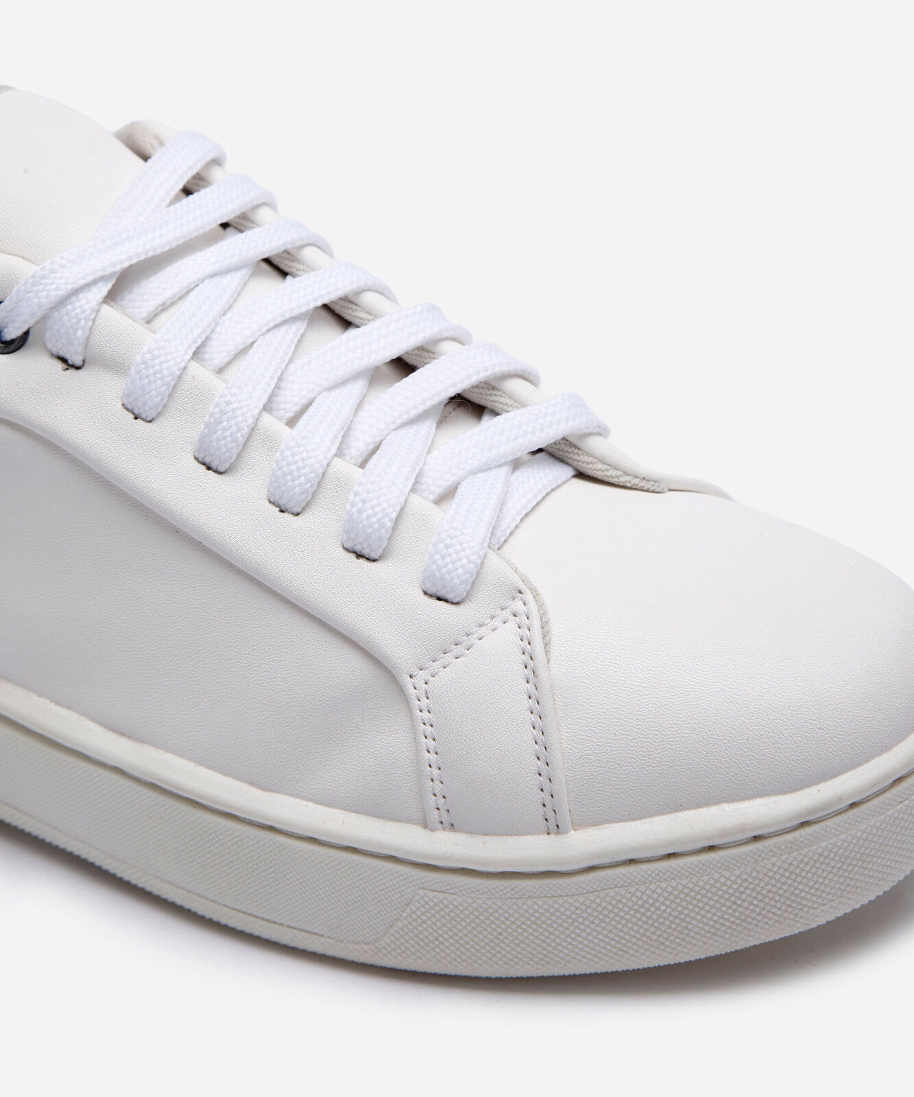 tênis casual cadarço elástico oneself branco