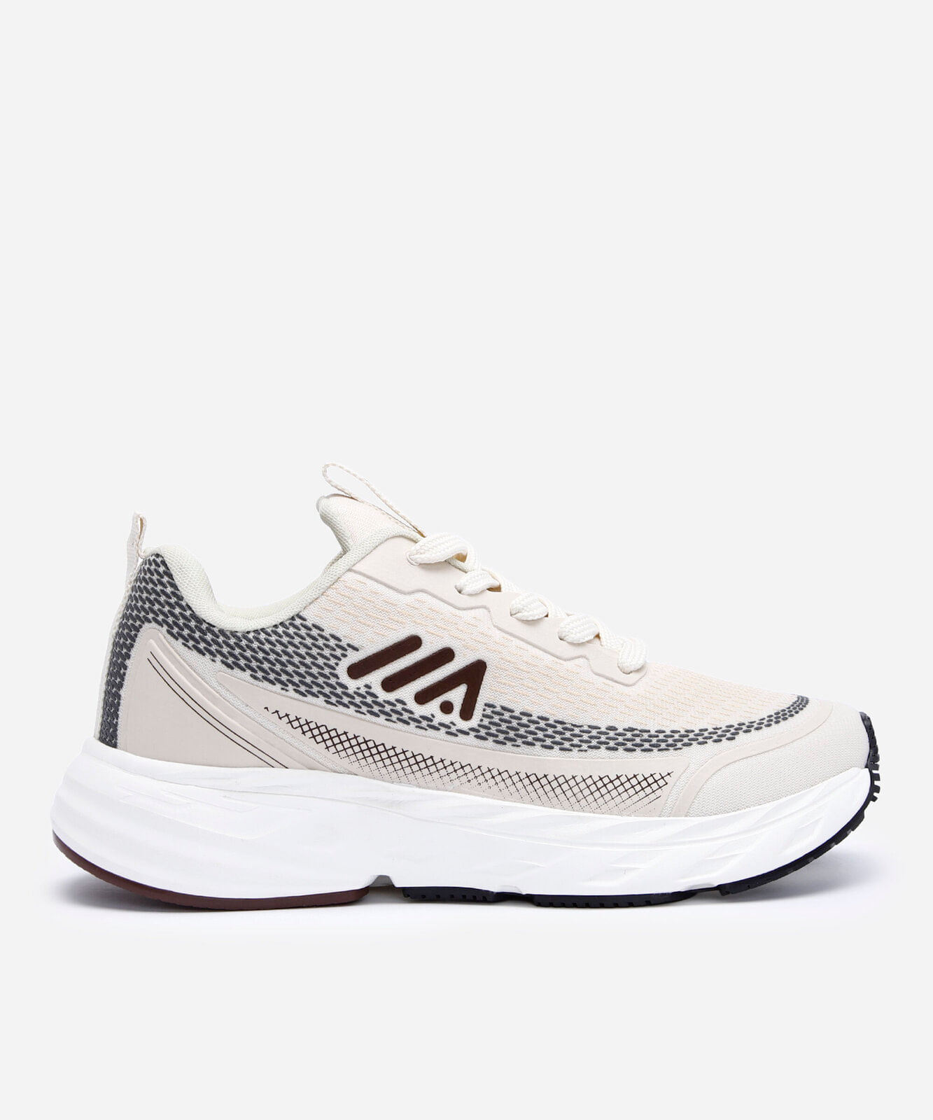 tênis esportivo feminino sola degradê off white