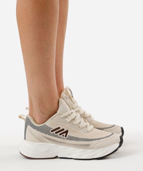 tênis esportivo feminino sola degradê off white