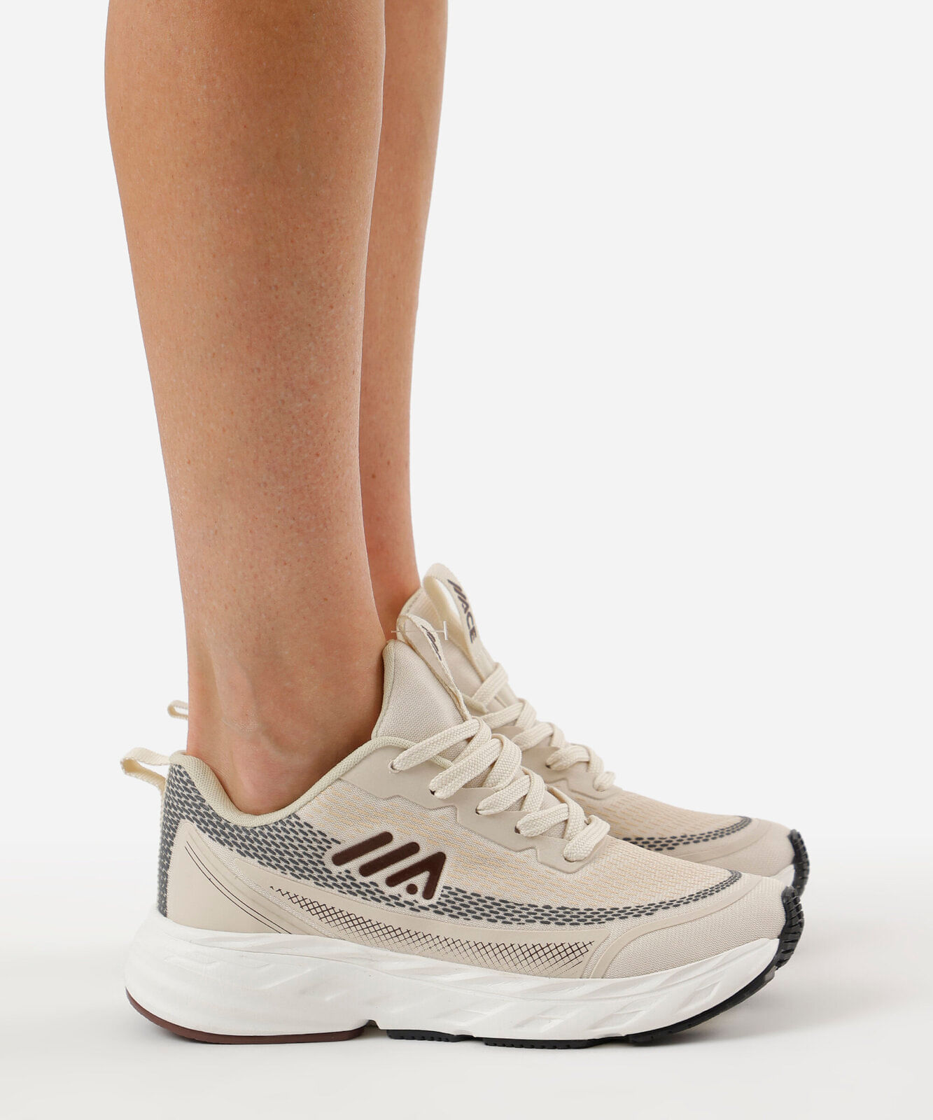 tênis esportivo feminino sola degradê off white