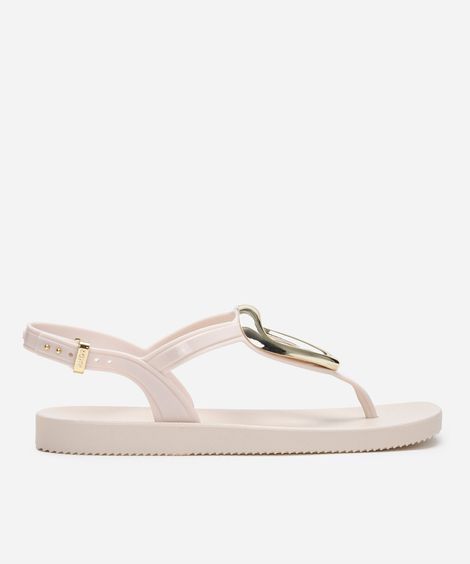 Sandália feminina fancy zaxy off white