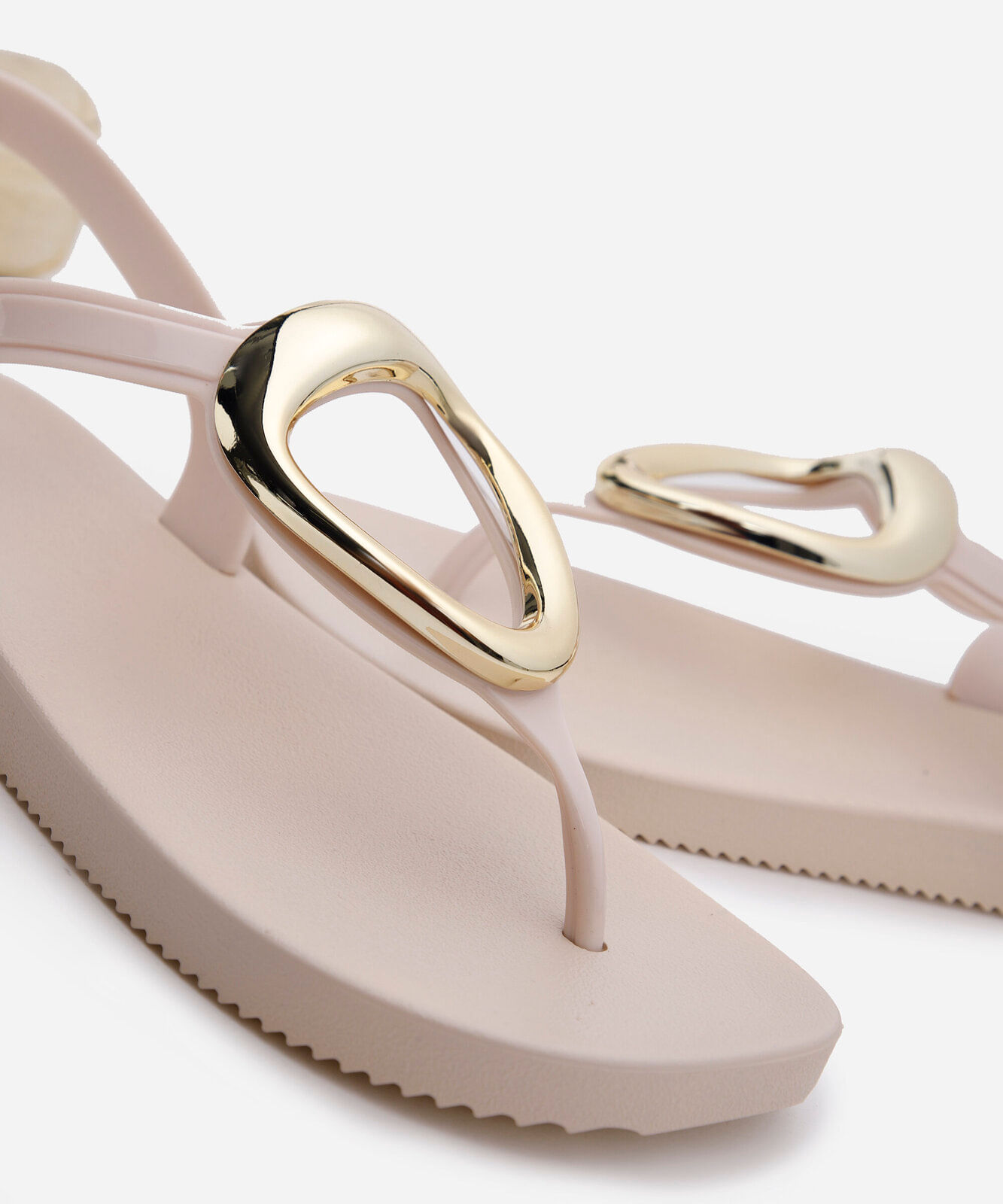 Sandália feminina fancy zaxy off white