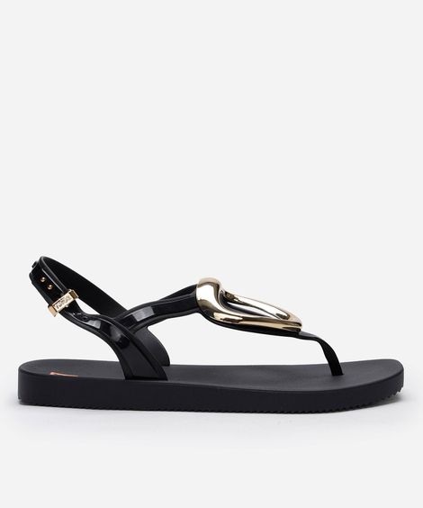 Sandália feminina fancy zaxy preta