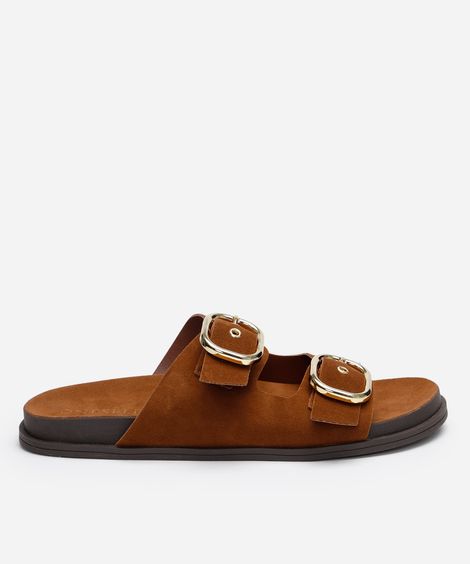 papete com fivelas texturizada oneself marrom