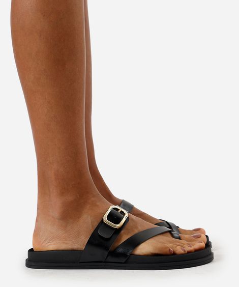 papete com fivela oneself  preta