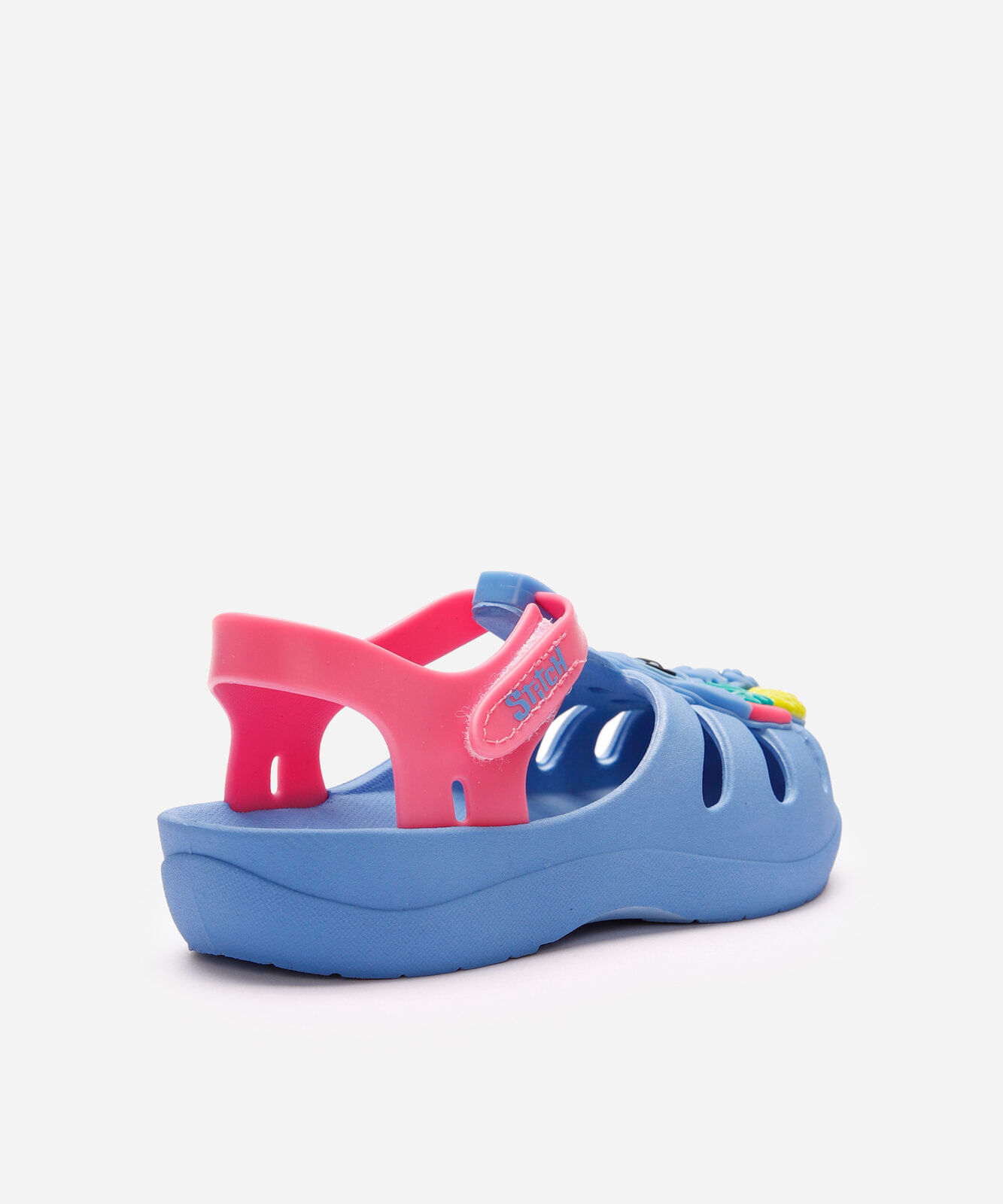 sandália infantil com brilho grendene stitch azul