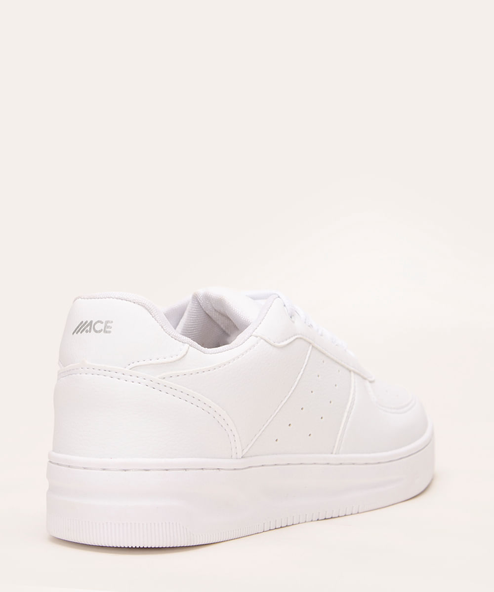 tênis casual cano baixo ace branco