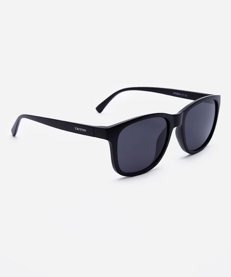 óculos de sol quadrado triton feminino preto
