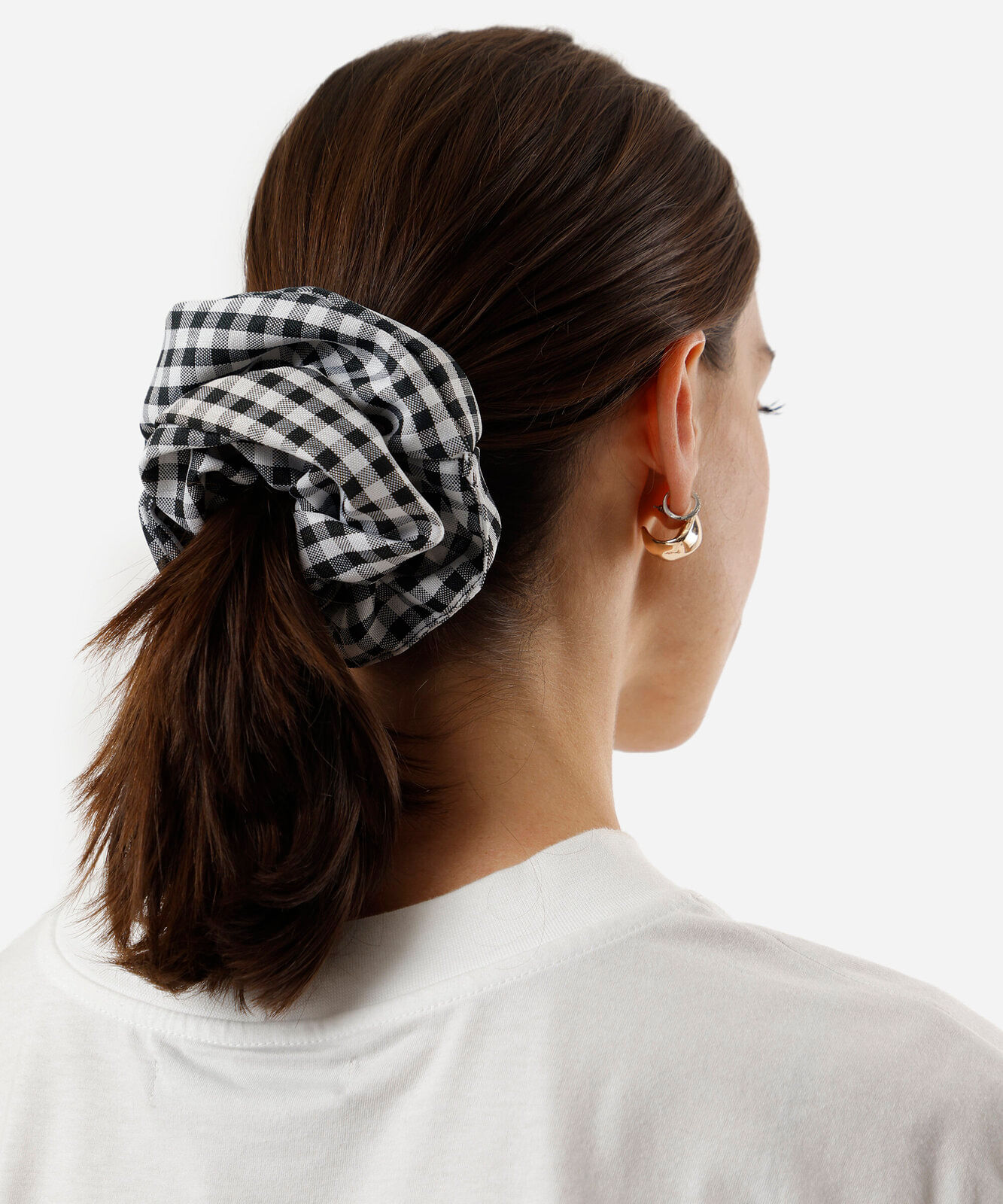 scrunchie  xadrez colorido