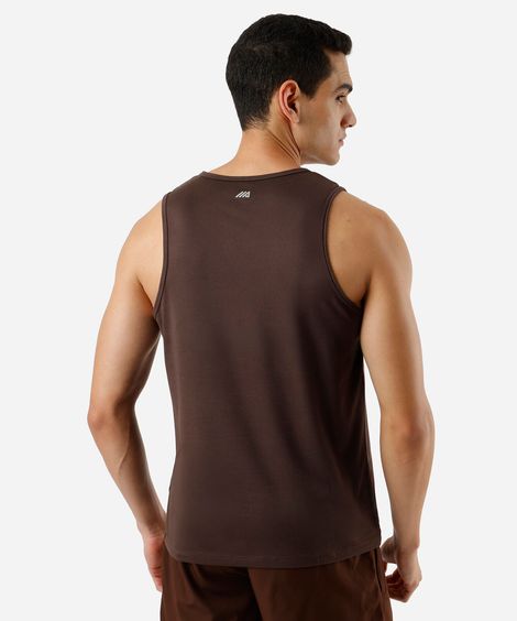 regata esportiva masculina - marrom