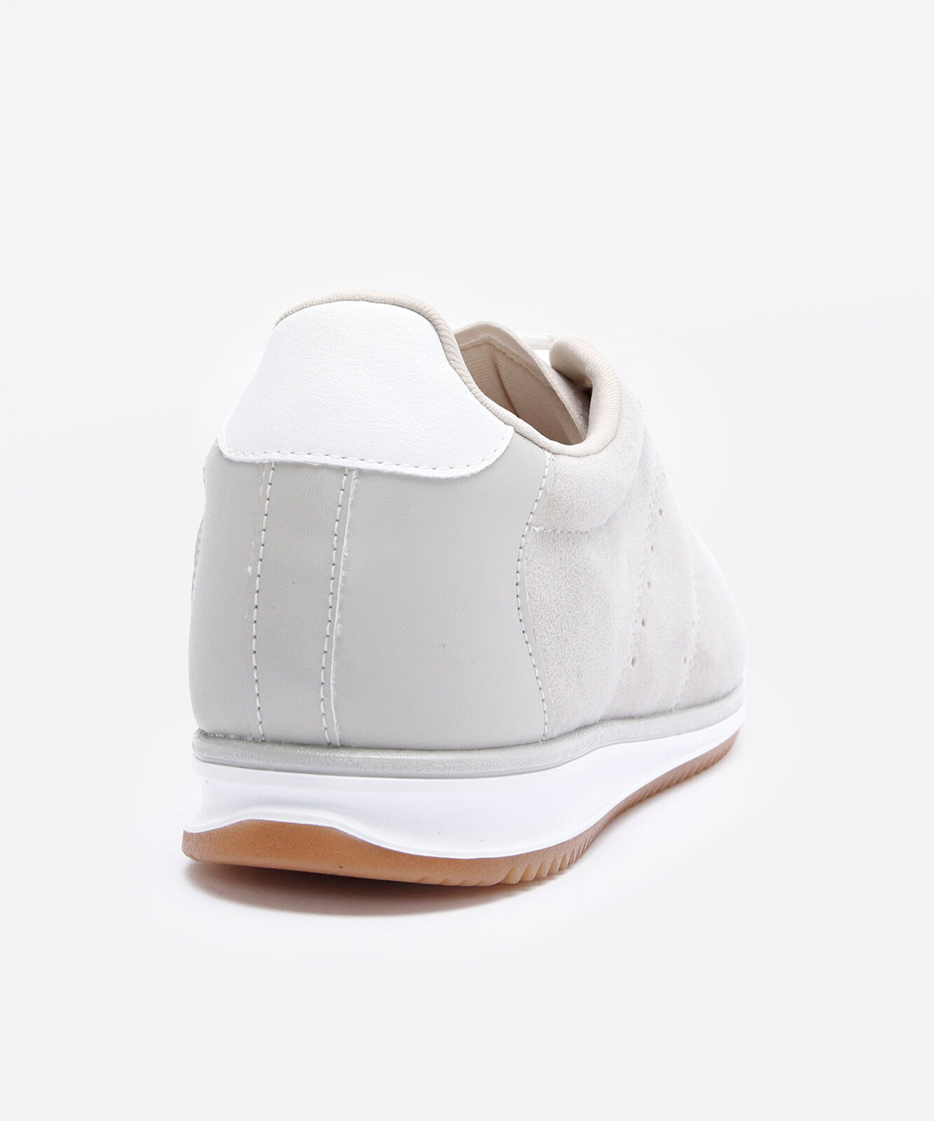 tênis feminino jogging chuteira camurça cinza