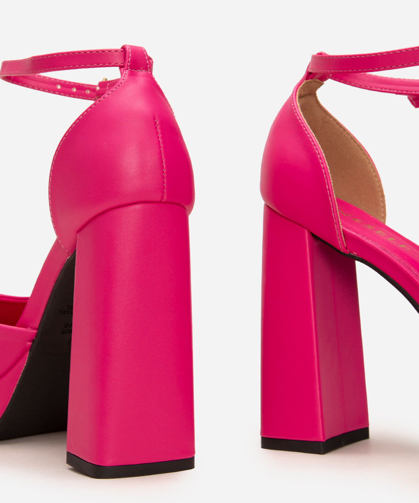 scarpin meia pata oneself rosa