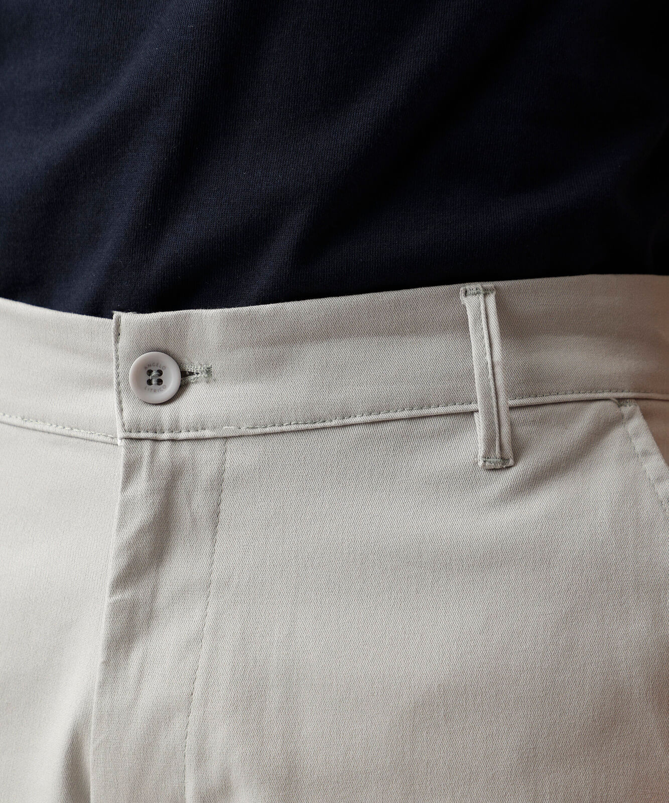 calça slim masculina de sarja cinza