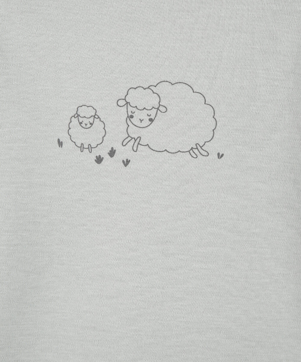 body infantil de algodão peruano estampado verde