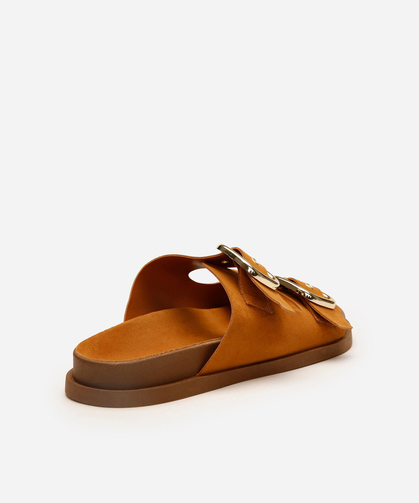 papete com fivelas texturizada oneself marrom
