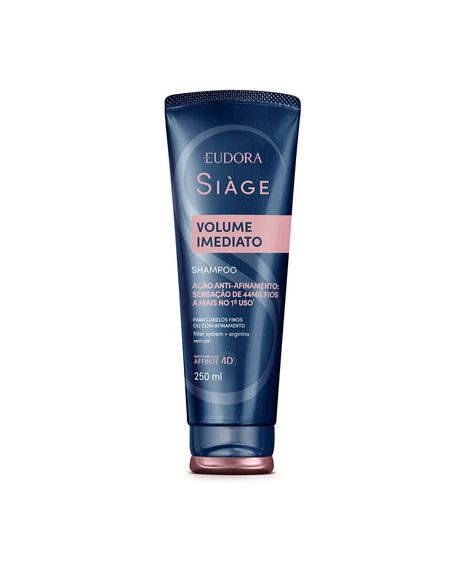 eudora siage shampoo volume imediato 250ml