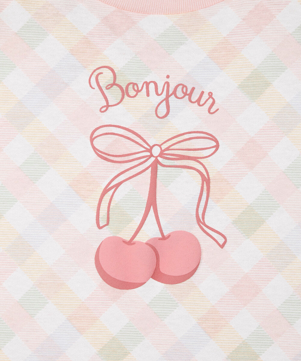 camisola infantil de algodão xadrez  colorido