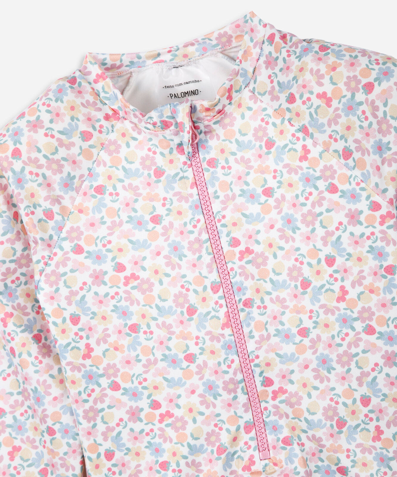 maiô infantil  full print liberty colorido