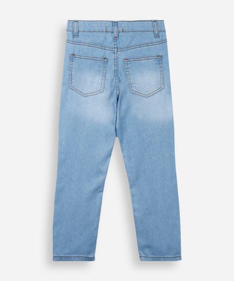 calça infantil skinny jeans azul