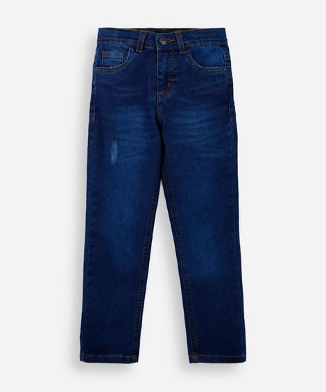 calça infantil skinny jeans azul