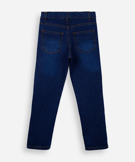 calça infantil skinny jeans azul