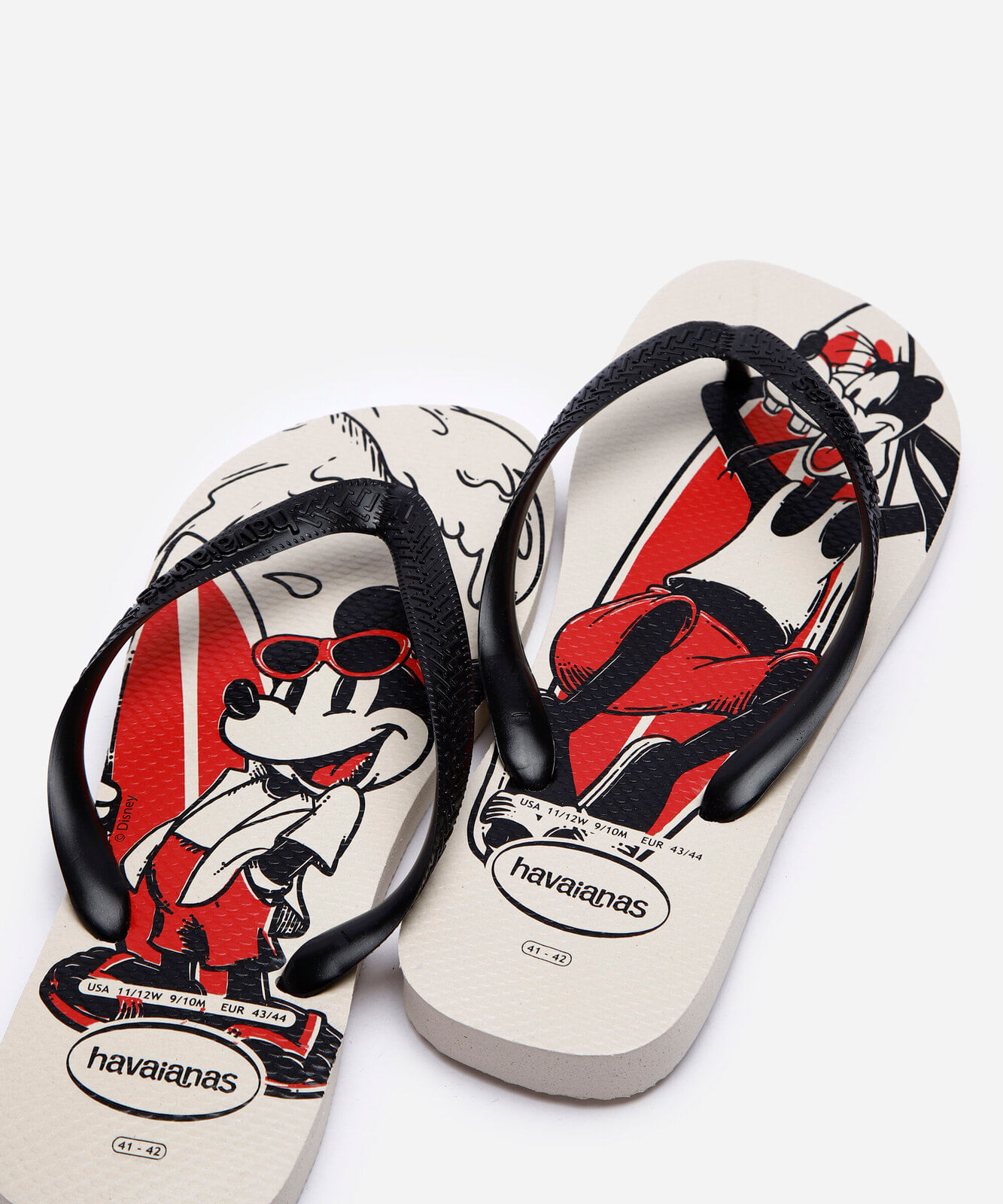 chinelo havaianas masculino top disney bege