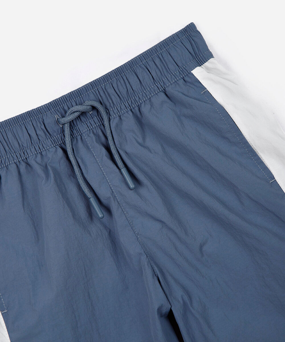bermuda infantil listra azul