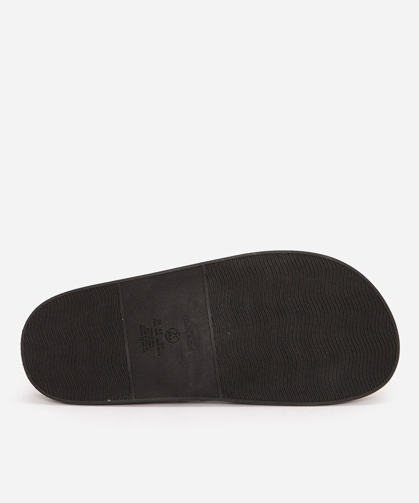 sandália flatform cordas moleca preto