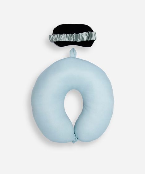 apoio de pescoço me time com máscara verde