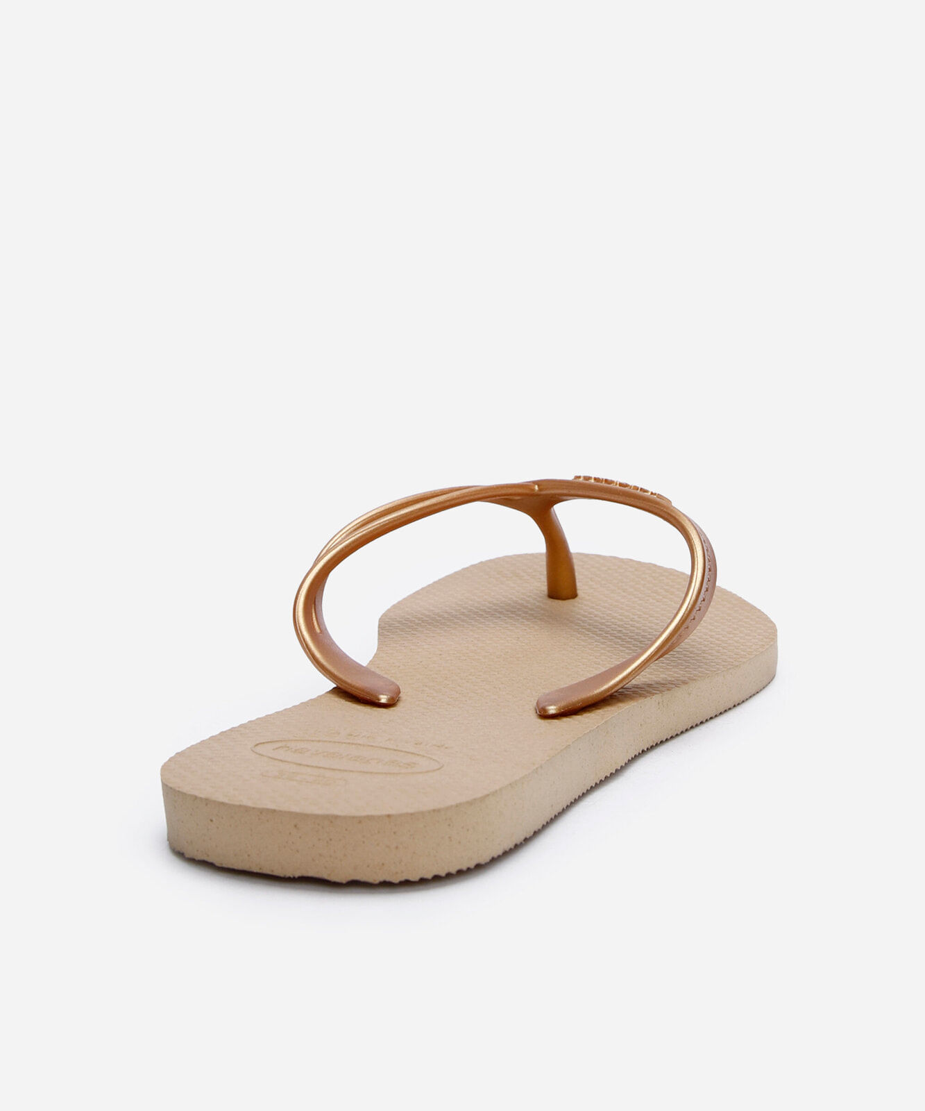 chinelo havaianas elegance dourado