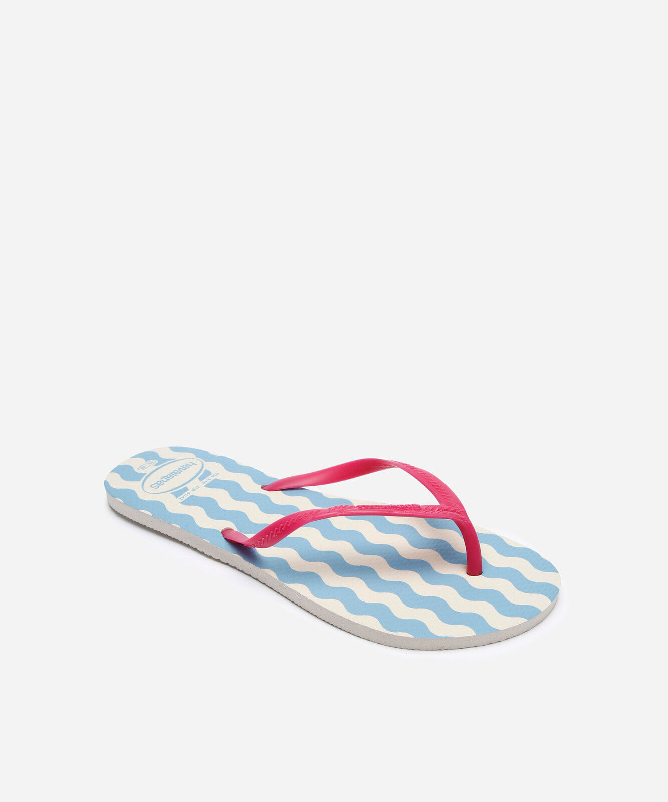 chinelo havaianas fantasy listrado colorido