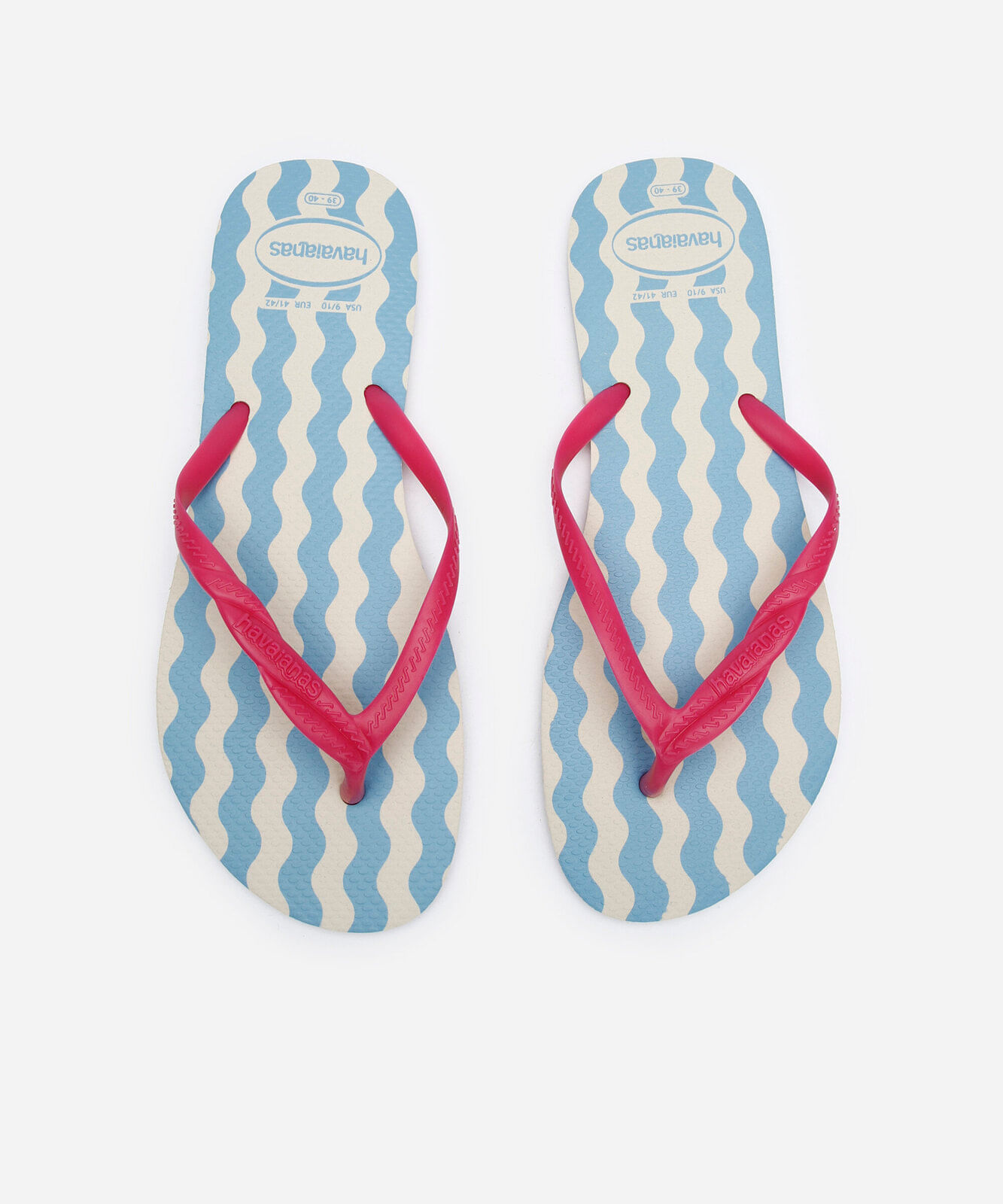 chinelo havaianas fantasy listrado colorido