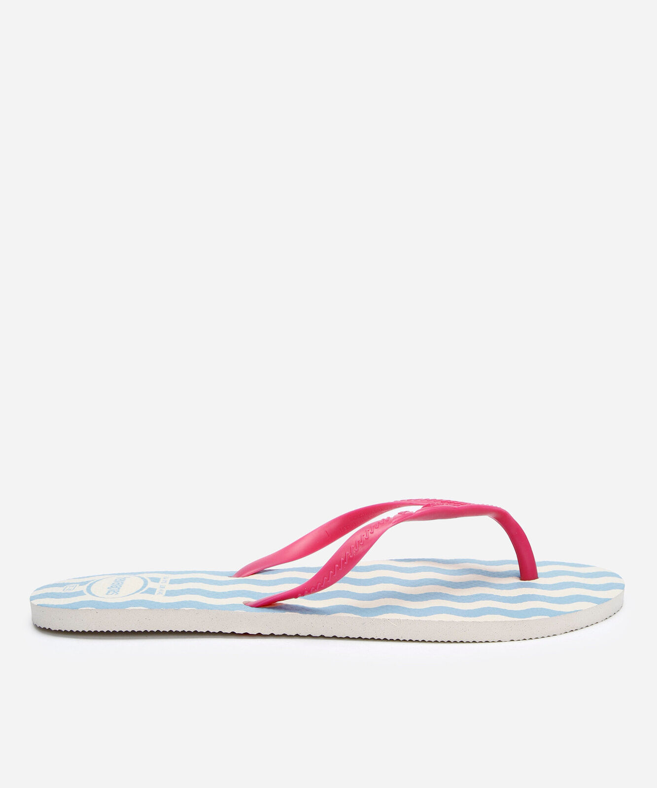 chinelo havaianas fantasy listrado colorido