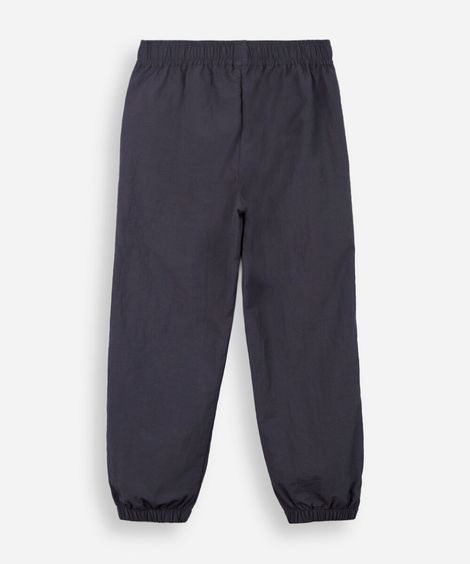 calça infantil esportiva jogger cinza