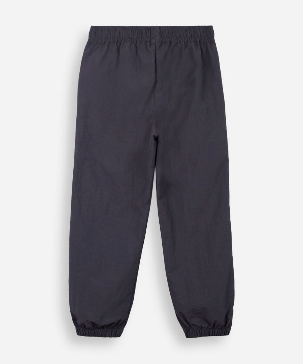 calça infantil esportiva jogger cinza
