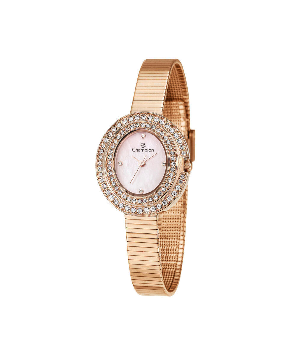 relógio feminino champion analógico cf25910i rosa