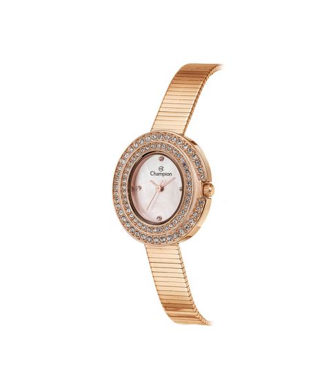 relógio feminino champion analógico cf25910i rosa