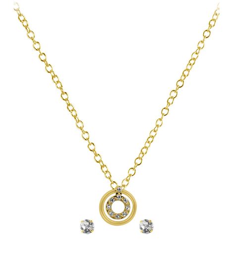 kit relógio feminino lince analógico lqg4675lka9kc2kx dourado