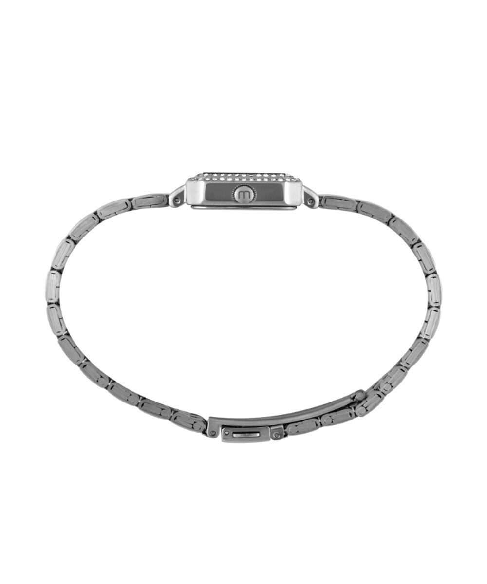 kit relógio feminino mondaine analógico 32988l0mvne2kc prateado